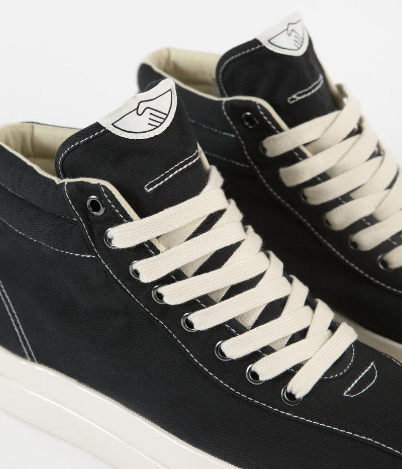 Stepney Workers Club Varden Canvas Shoes in Black
