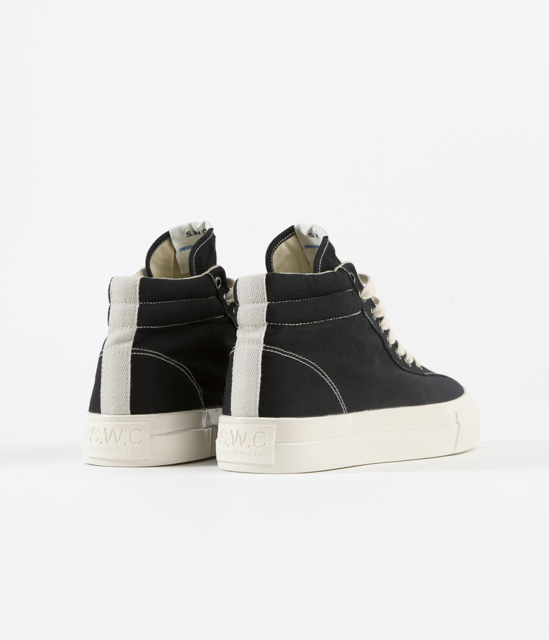 Stepney Workers Club Varden Canvas Shoes in Black