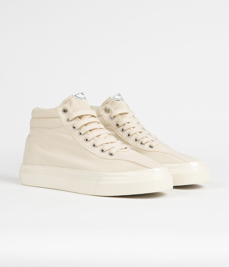 Stepney Workers Club Varden Canvas Shoes in Ecru