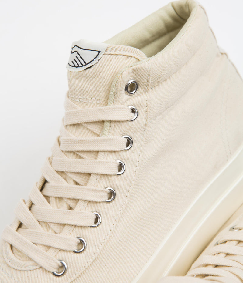 Stepney Workers Club Varden Canvas Shoes in Ecru
