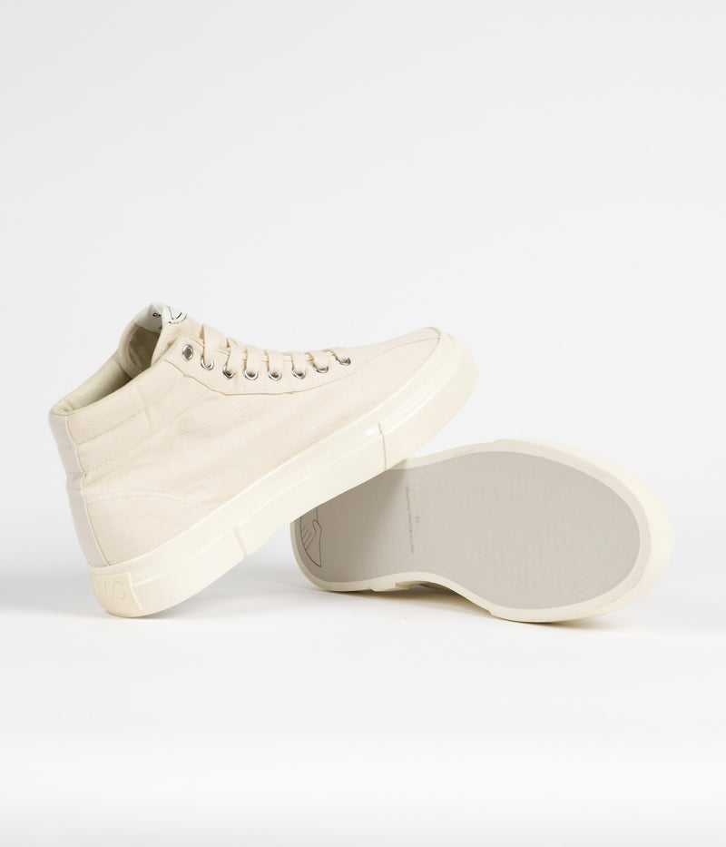 Stepney Workers Club Varden Canvas Shoes in Ecru
