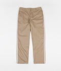 Adidas Striped Chino Pants in Hemp and White
