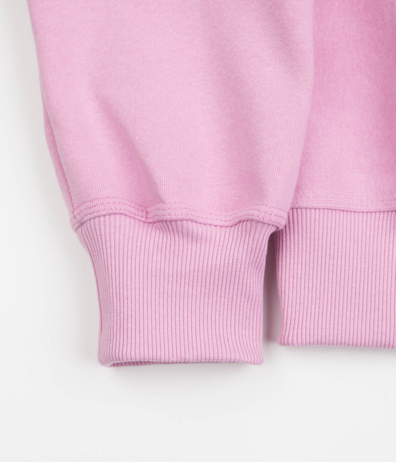 Stussy Basic Applique Hoodie in Pink