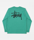 Stussy Basic Long Sleeve T-Shirt in Green