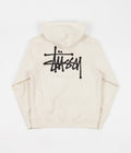 Stussy Basic Stussy Hoodie in Cement