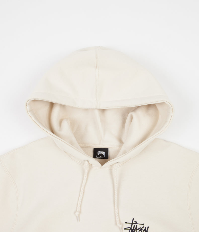 Stussy Basic Stussy Hoodie in Cement