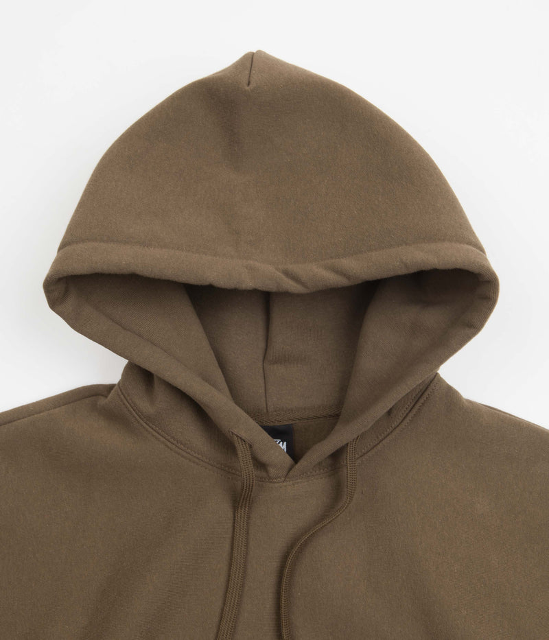 Stussy Basic Stussy Hoodie in Coffee