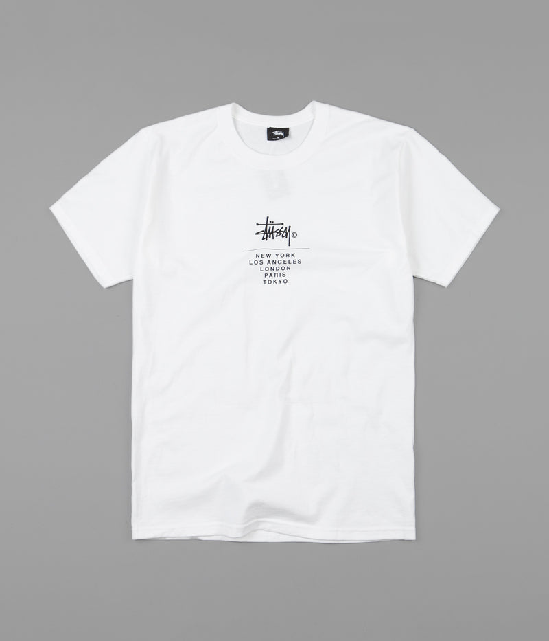 Stussy City Stack T-Shirt in White