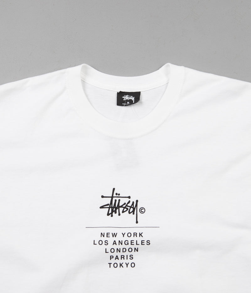 Stussy City Stack T-Shirt in White