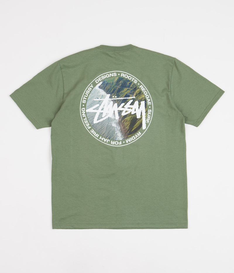 Stussy Coastline T-Shirt in Green