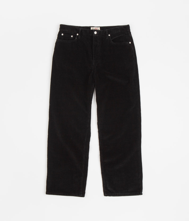 Stussy Corduroy Big Ol Jeans in Black
