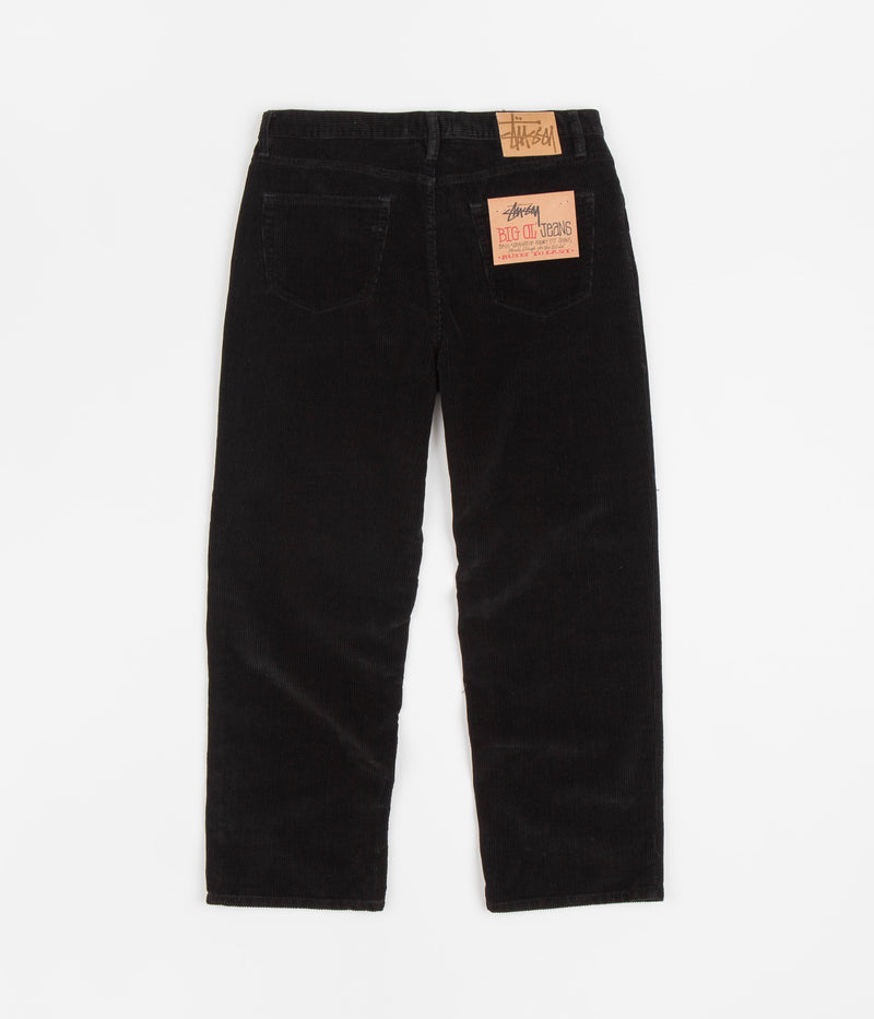 Stussy Corduroy Big Ol Jeans in Black