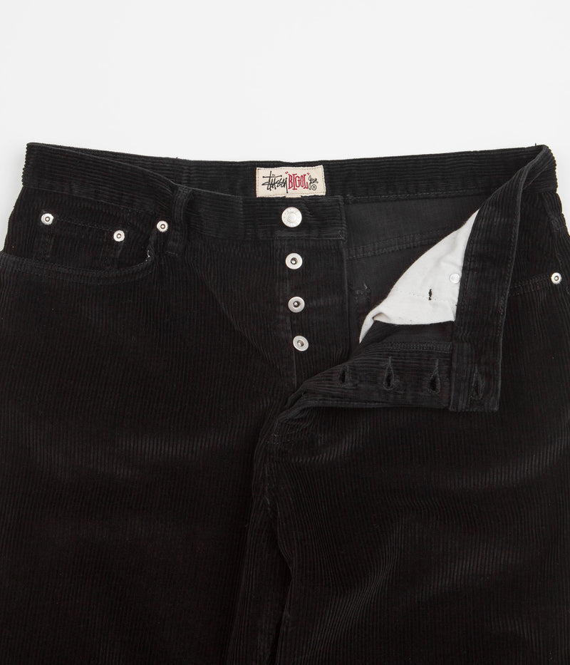 Stussy Corduroy Big Ol Jeans in Black