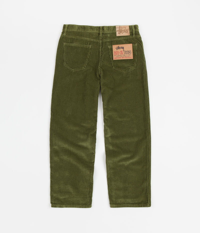 Stussy Corduroy Big Ol Jeans in Olive