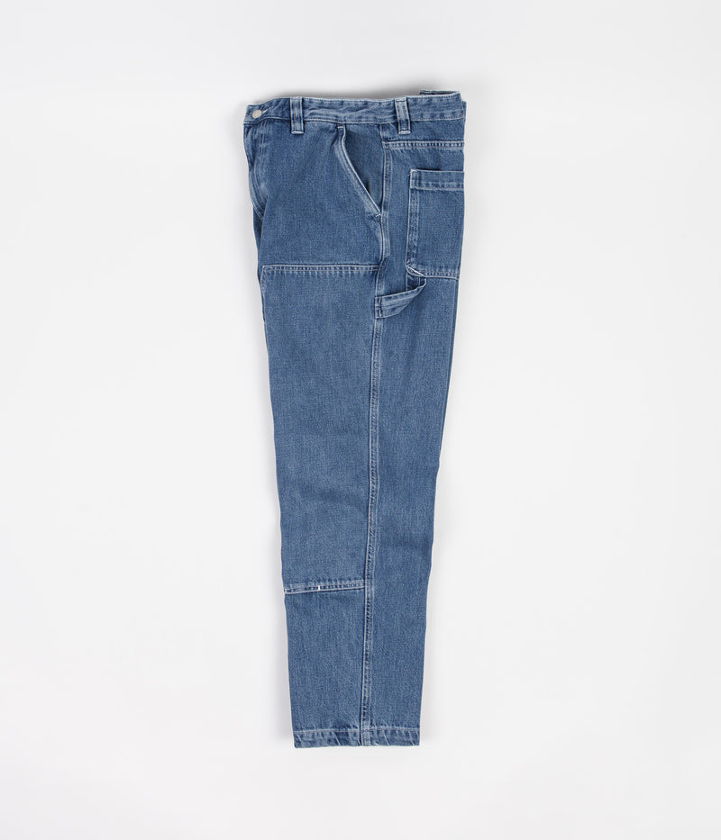 Stussy Denim Work Pants in Blue