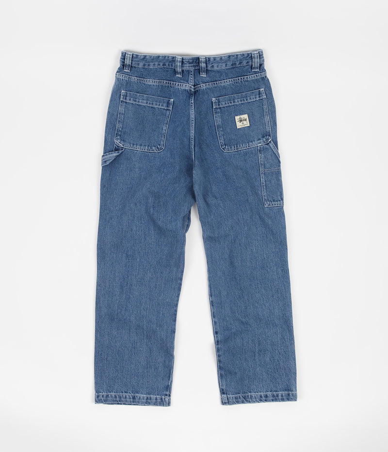 Stussy Denim Work Pants in Blue