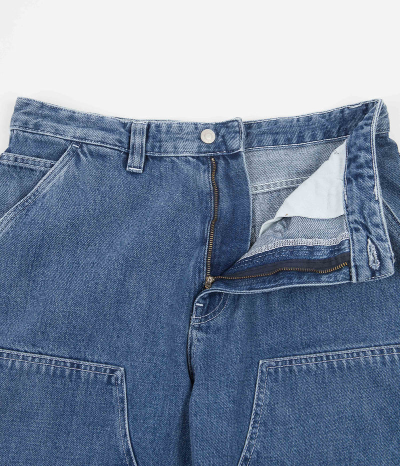 Stussy Denim Work Pants in Blue