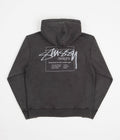 Stussy Dyed Stussy Designs Hoodie in Black