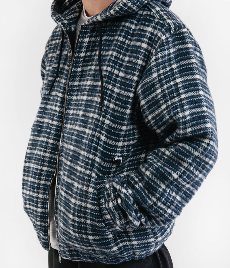 Stussy Flannel Work Jacket in Plaid