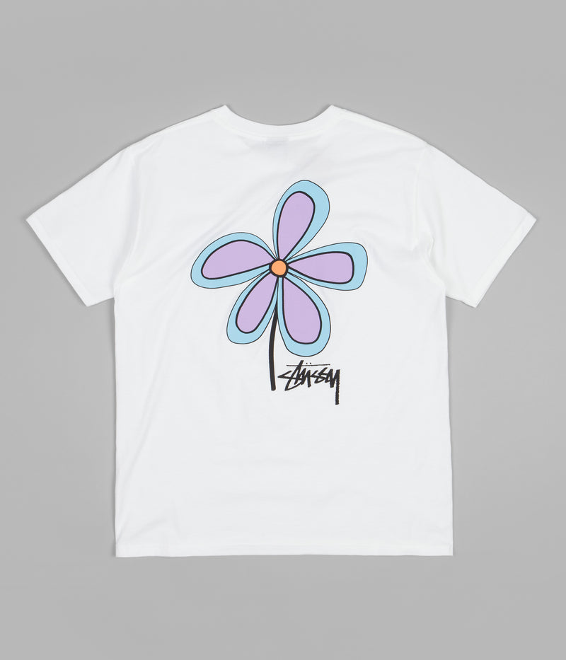 Stussy Flower T-Shirt in White