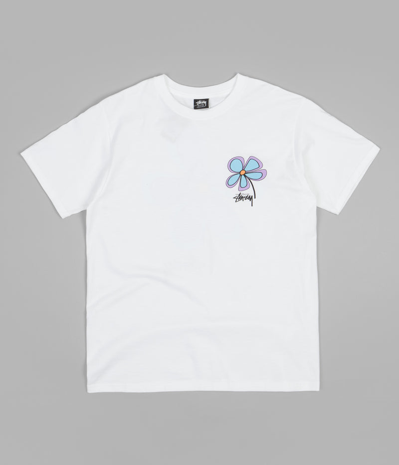 Stussy Flower T-Shirt in White
