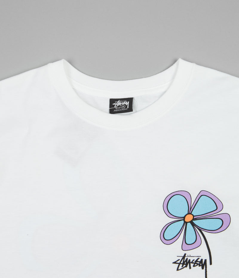 Stussy Flower T-Shirt in White