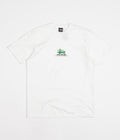 Stussy International T-Shirt in White and Green