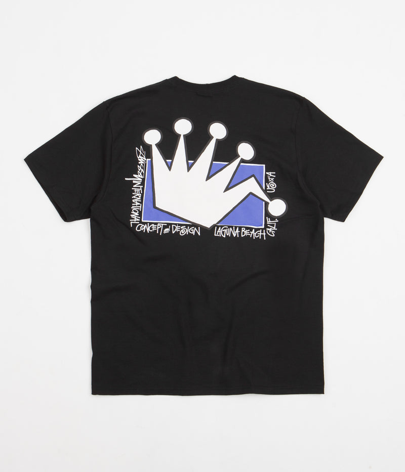 Stussy LB Crown T-Shirt in Black