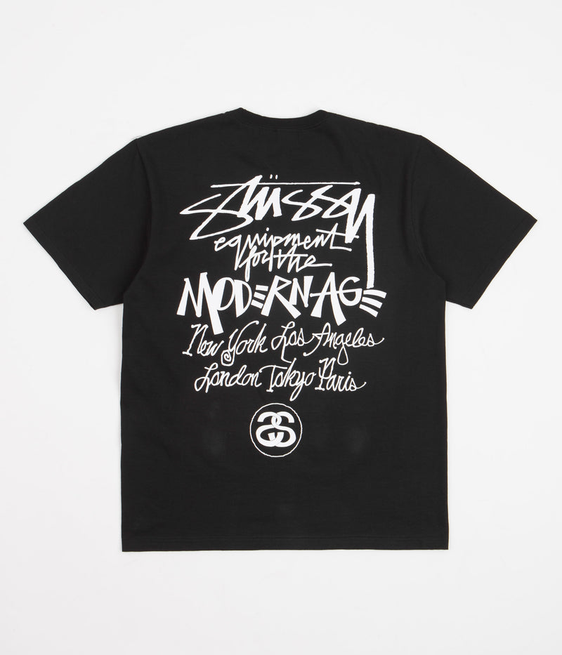 Stussy Modern Age T-Shirt in Black