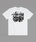 Stussy Pair Of Dice T-Shirt in White
