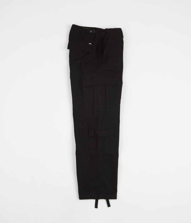 Stussy Ripstop Surplus Cargo Pants in Black
