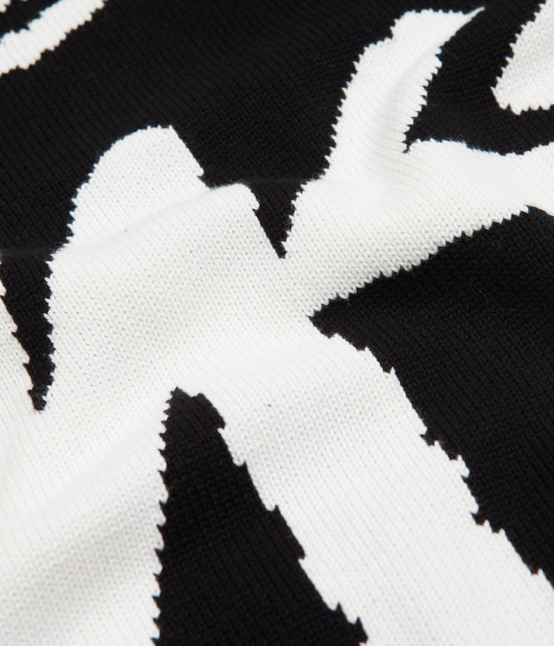 Stussy Stock Crewneck Sweatshirt in Black