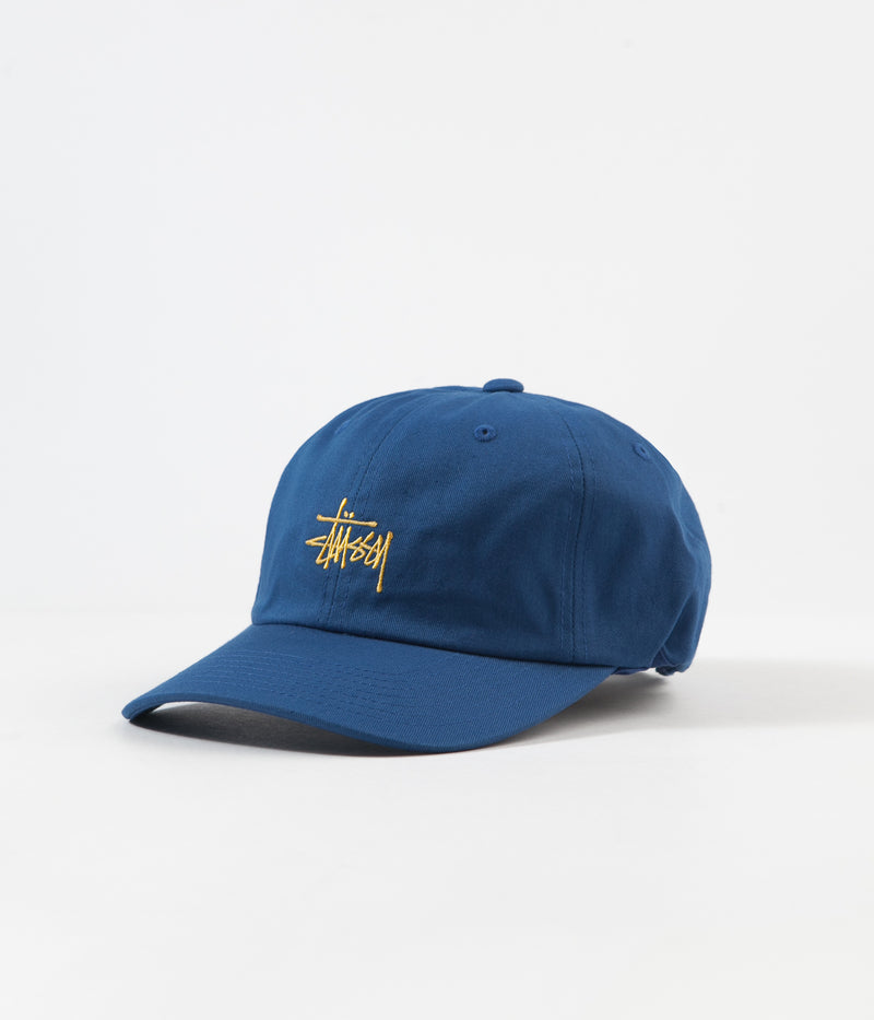 Stussy Stock Low Pro Cap in Blue