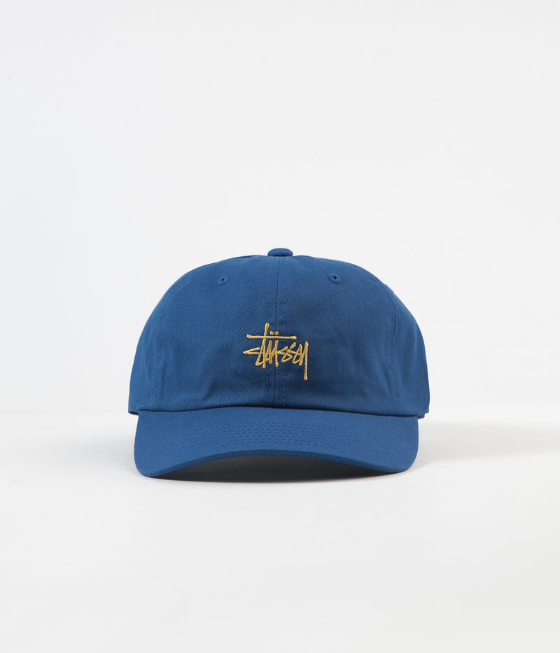 Stussy Stock Low Pro Cap in Blue