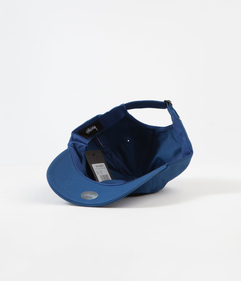 Stussy Stock Low Pro Cap in Blue