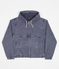 Stussy Stone Washed Work Jacket in Blue