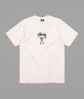 Stussy Warrior Man T-Shirt in Pale Pink