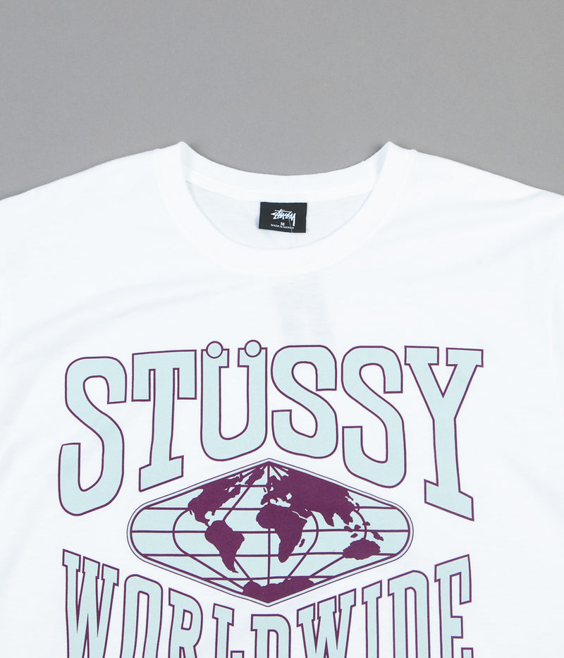 Stussy Worldwide T-Shirt in White