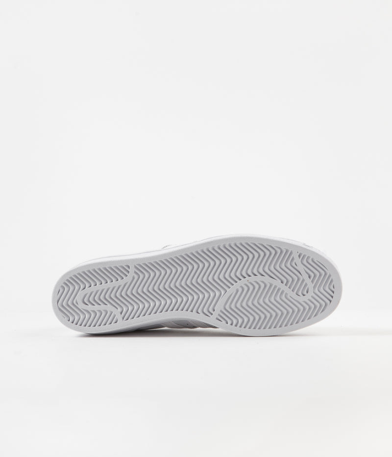 Adidas Superstar ADV 'Duran' Shoes in White and White / White
