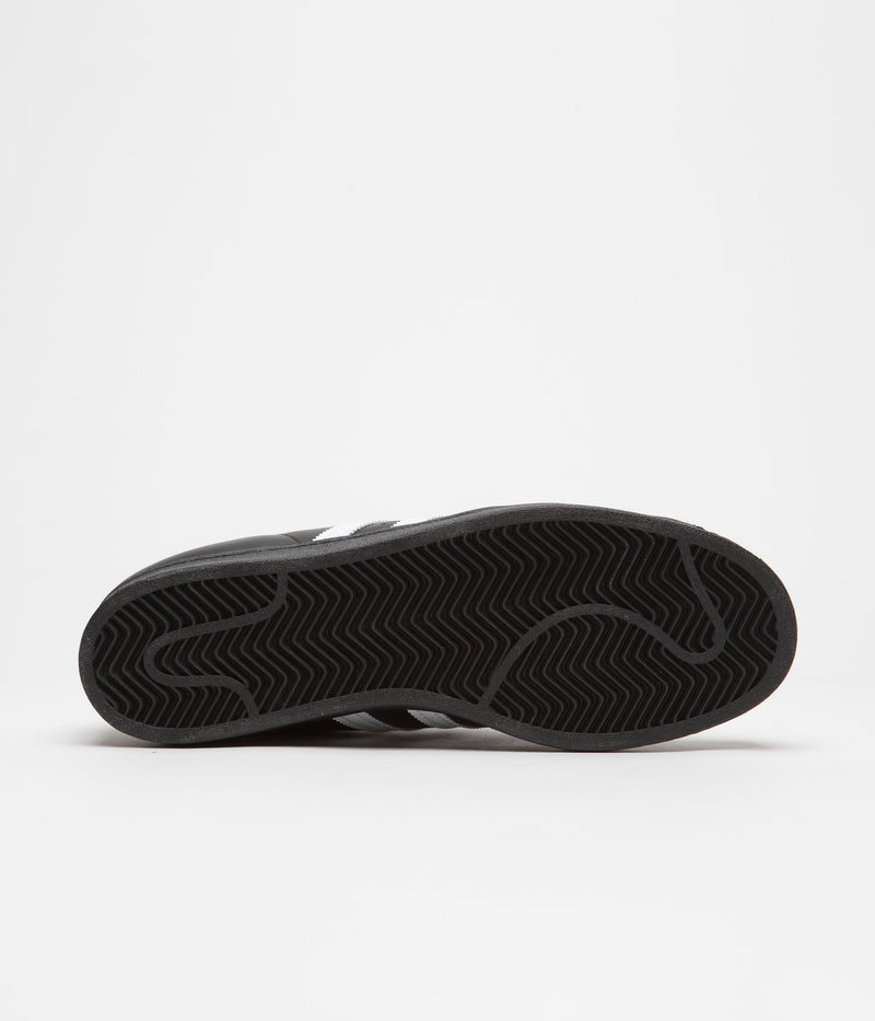 Adidas Superstar ADV Shoes in Core Black and FTWR White / FTWR White