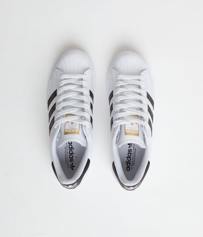 Adidas Superstar ADV Shoes in FTWR White and Core Black / FTWR White