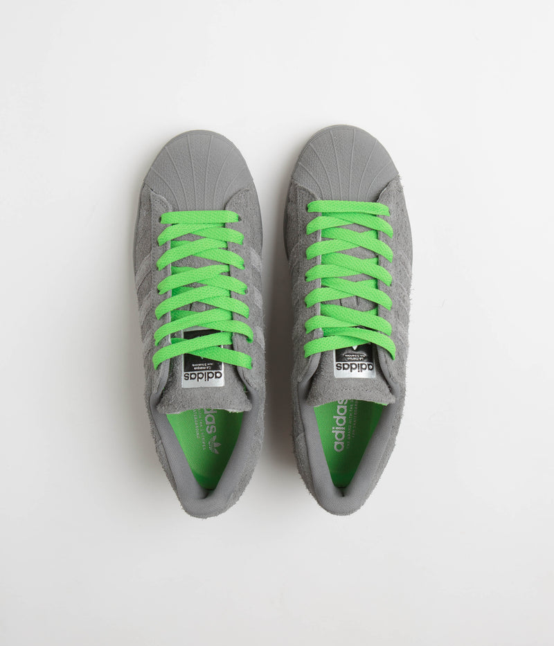 Adidas Superstar ADV Shoes in Grey Three and Grey Three / Core Black