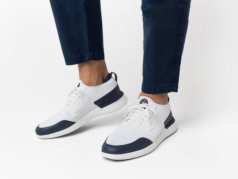 Navy / White
