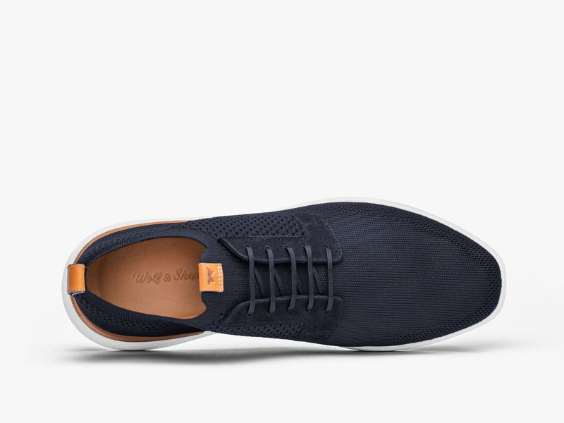 navy / white