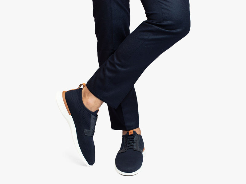 navy white