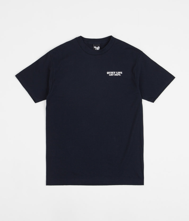 The Quiet Life Art Department T-Shirt in Navy