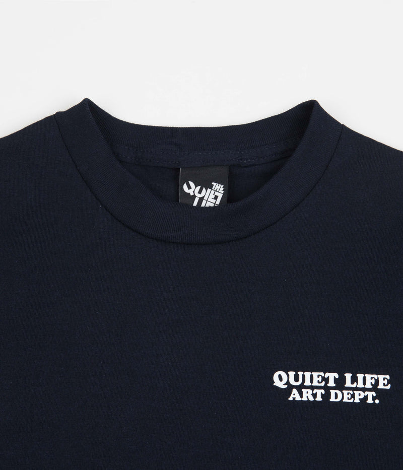 The Quiet Life Art Department T-Shirt in Navy