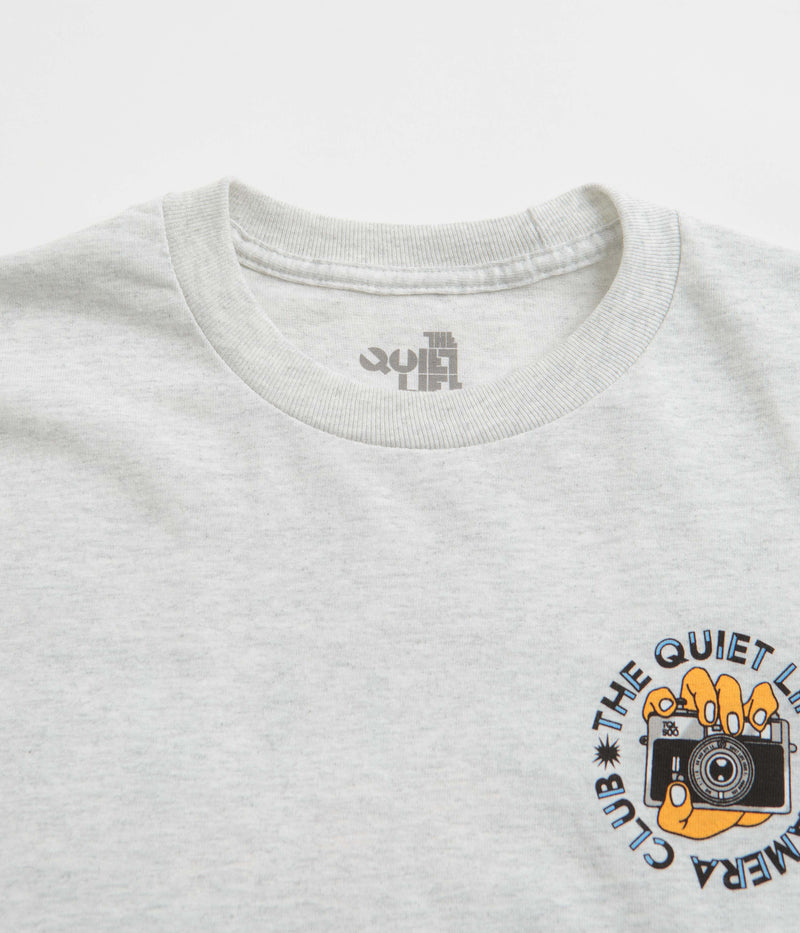 The Quiet Life Camera Club Burst Long Sleeve T-Shirt in Ash