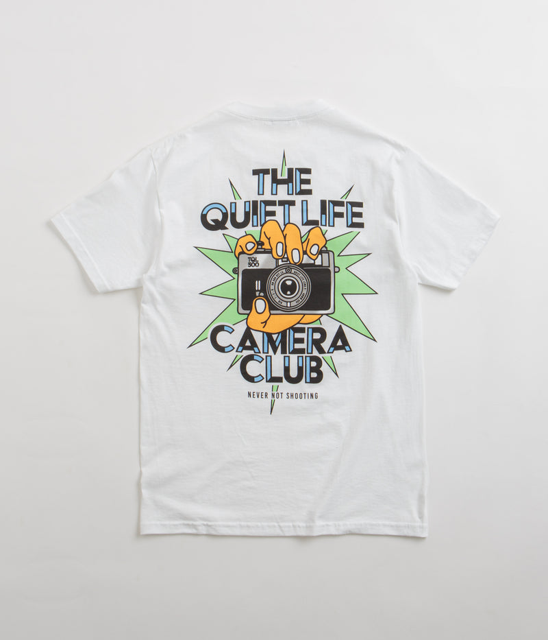The Quiet Life Camera Club Burst T-Shirt in White