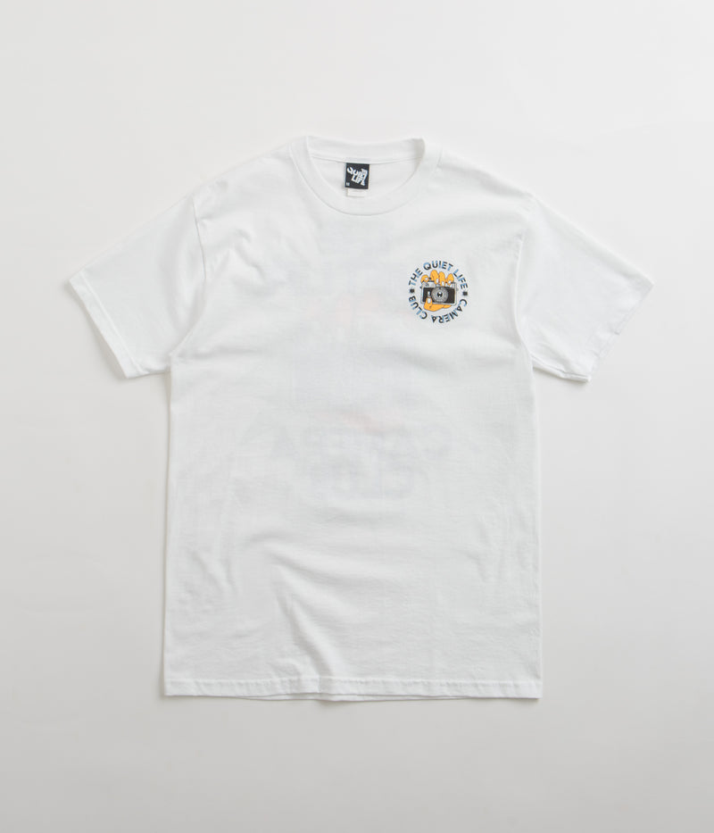 The Quiet Life Camera Club Burst T-Shirt in White